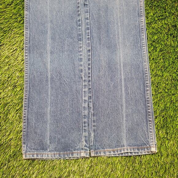 Vintage 80s Wrangler 936DEN Jeans Mens 31x32 Made in USA High Waisted Cowboy - Picture 3 of 8